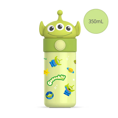 Sanrio Hello Kitty 350ml Stainless Steel Thermos Kawaii Kuromi Cinnamoroll Melody Kids Vacuum Flask Water Bottle Tumbler