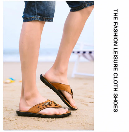 Flip Flops Male Slippers Men Summer Beach Shoes  For Men Flip Flops Men's Sandals