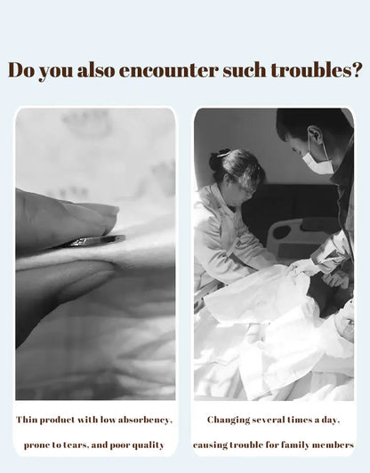 Disposable Under-pad older adult diapers for elderly Adult Diaper pad Large Size Incontinence care Elderly and patient nursing