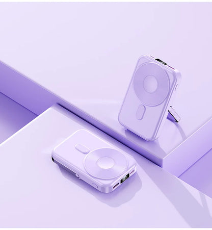 Portable 20000mAh Power Bank 22.5W Fast Charging Wireless Charging Station for iPhone & iWatch & Galaxy Watch for Phones Airpods