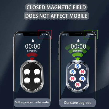 Metal Magnetic Attraction Car Phone Mount GPS Holder For RS Audi TT RS RS4 RS3 SS RS 6 RS 5 RS8 TT Accessories Front Bumper Logo