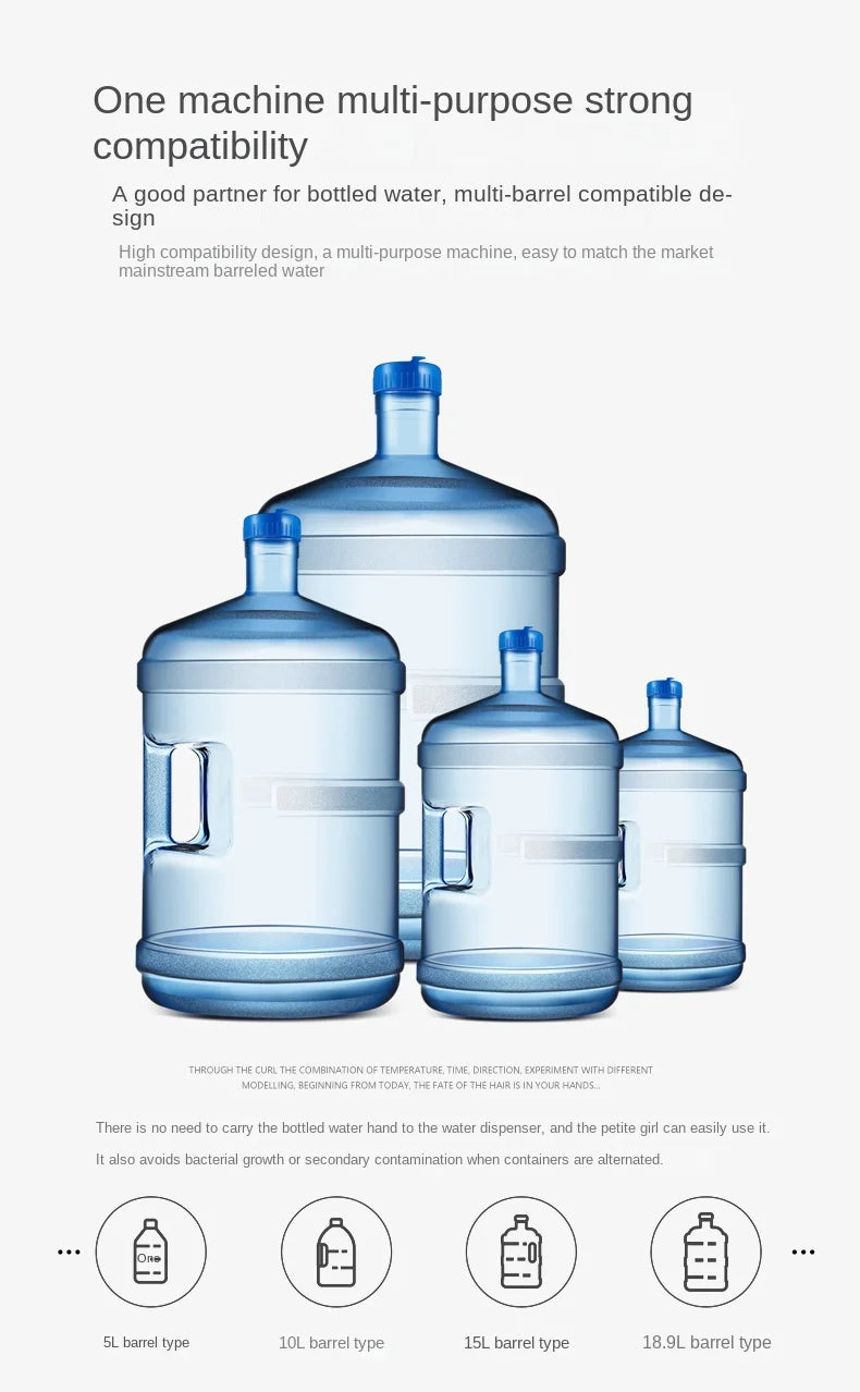 Automatic Water Press Household Barreled Water Electric Water Pump USB Rechargeable Mineral Water Pump Portable Water Dispenser