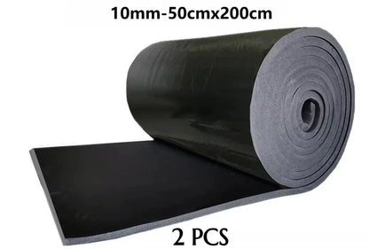 Self-adhesive Rubber Foam Roll Versatile Soundproofing Insulation Easy-Cut for DIY Ideal for Roofs Cars Noise Insulation Mats