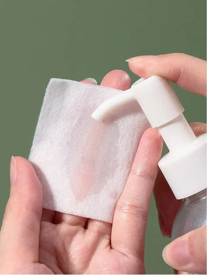 Disposable makeup cotton Soft makeup remover cotton Facial wet wipes Cleaning cotton, toner Cleansing paper Makeup cotton