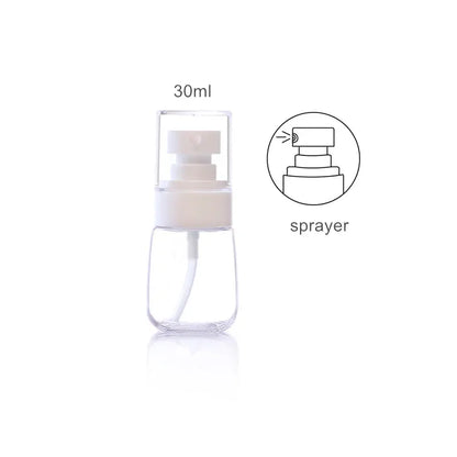 30ml 60ml 100ml UPG Fine Mist Spray Bottle Plastic Bottl Lotion Pump Travel Perfume Water Bottles Refill