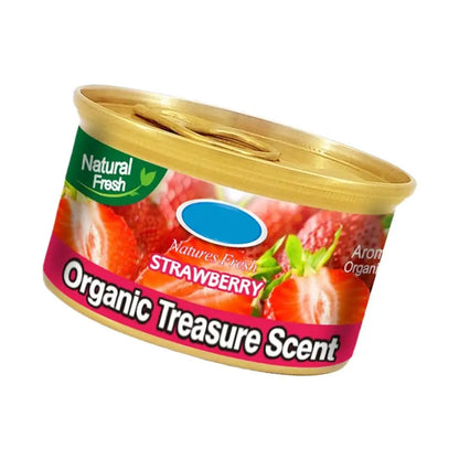 Car Air Freshener Odor Eliminator Canned Strawberry Fragrance Essential Long-Lasting Strong Aromatherapy For Car Interior Decora