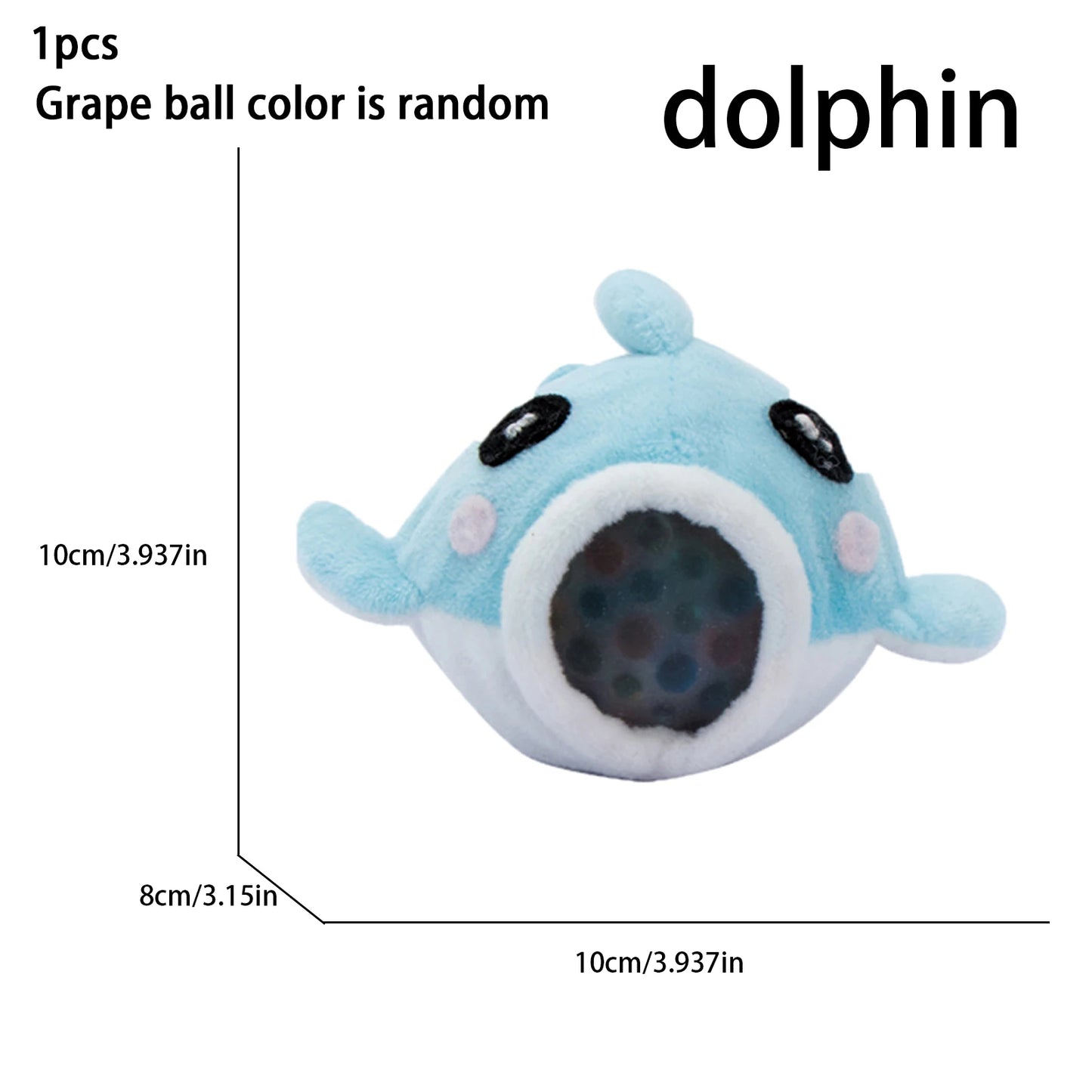 Plush Doll Pinch Fun Toy Creative Unique Stress Relieving Toy Pinch Ball Small Monster Gift