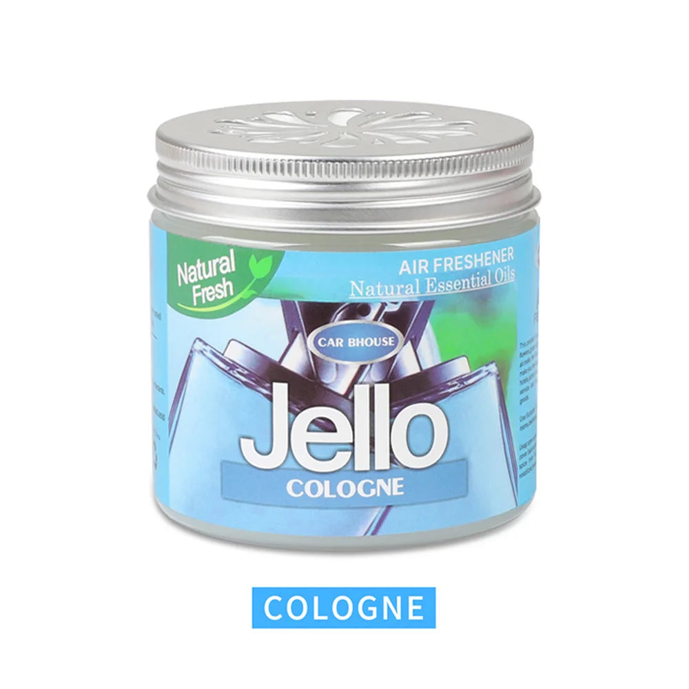 Car Air Freshener Solid Balm Cologne Lavender Lemon Vanilla Odor Eliminator Long-lasting Perfume Scent Ornament Auto Accessoies