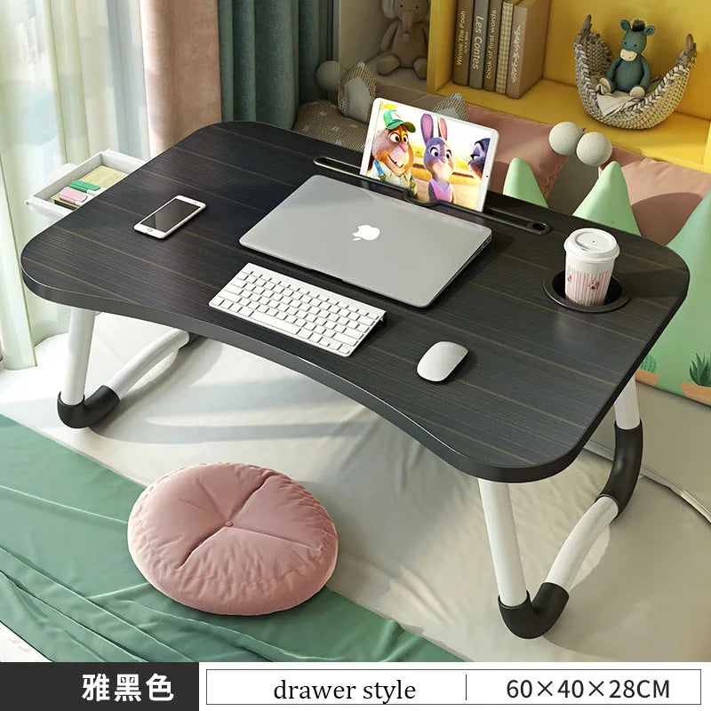 Laptop Desk Laptop Bed Stand Foldable Laptop Table Folding Breakfast Tray Portable Lap Standing Desk Reading and Writing Holder