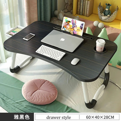 Laptop Desk Laptop Bed Stand Foldable Laptop Table Folding Breakfast Tray Portable Lap Standing Desk Reading and Writing Holder