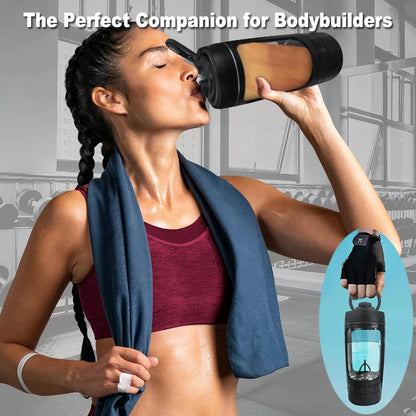 Portable Blender Bottles Electric Protein Powder Shaker Bottle Automatic Mixing Cup Electric Shaker Bottle Powdered Milk Shaker