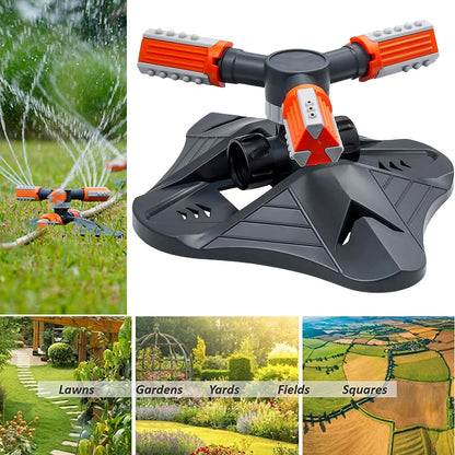 Upgrade Garden Sprinkler Automatic 360 Degree Rotating Irrigation Grass Water Sprinkler System Agriculture Irrigation Tool