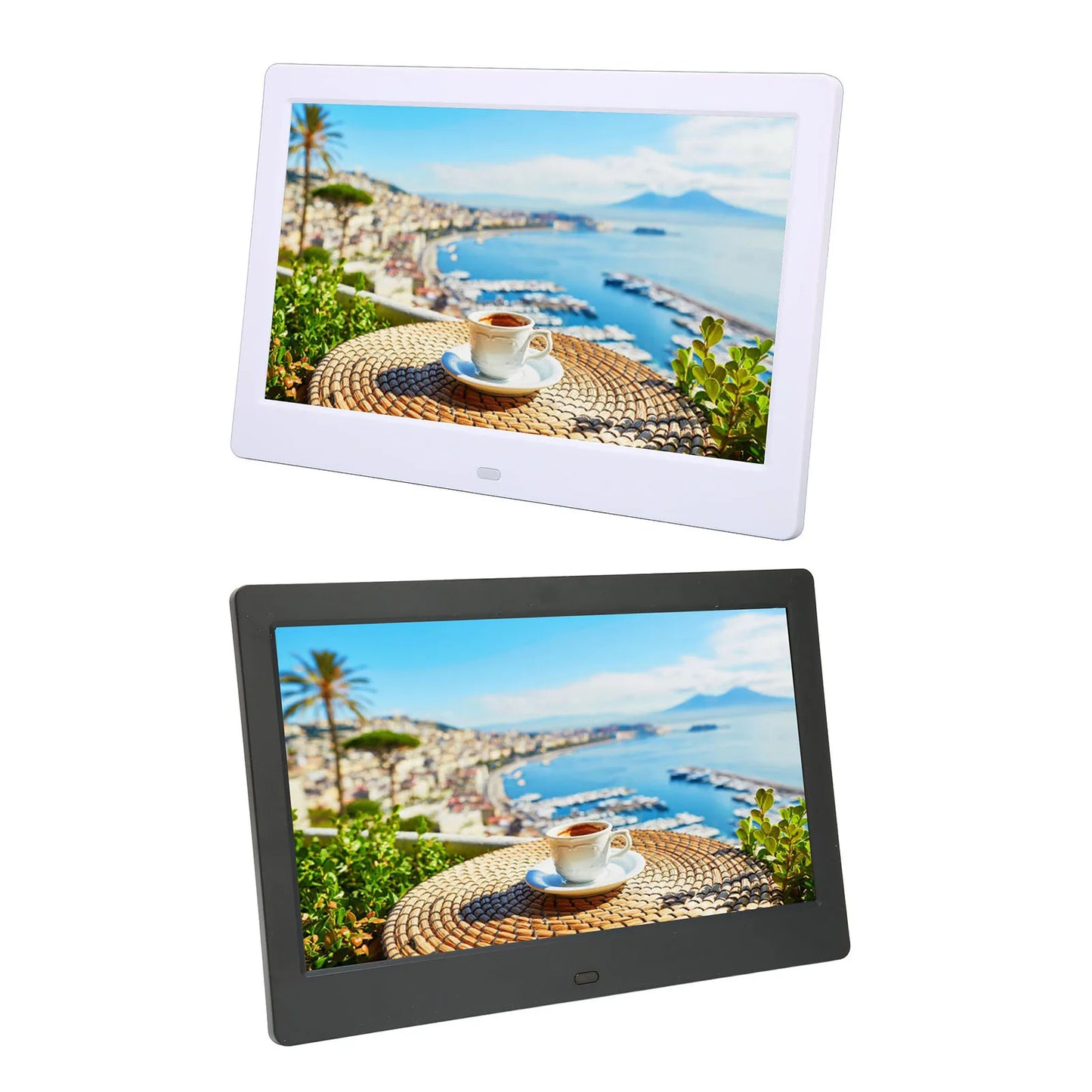 Digital Photo Frame HD 10.1 Inch 1024x600 LCD Display Smart Electronic Picture Frame with Remote Control Digital Picture Album