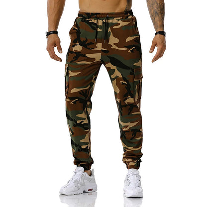 Autumn Spring Camouflage Joggers Pants Men Cargo Pants Multi-pocket Sweatpant Men Hip Hop Casual Trousers Joggers Male XXXL