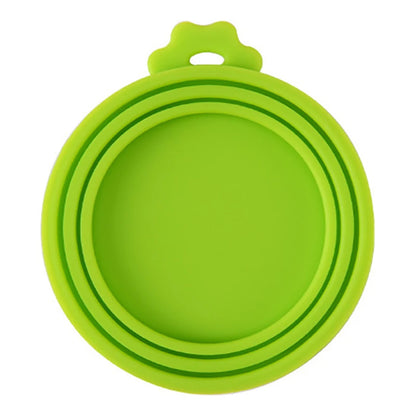 Reusable Pet Food Can Cover and Spoon Portable 2pcs/set  Dogs Cat Storage Tin Cap Lid Seal Cover Health Pet Supplies Pet Lids Ca