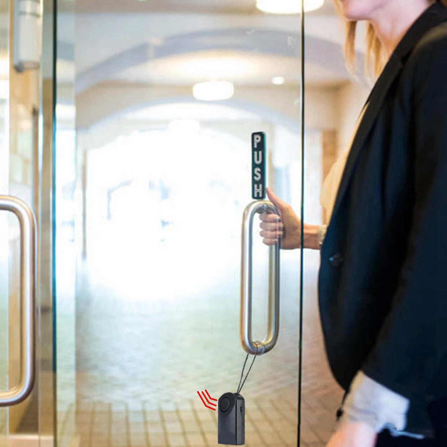 Alarm   Door Knob 120db Wireless  Anti Theft Security Alarm  Door Knob Security Alarm sensor