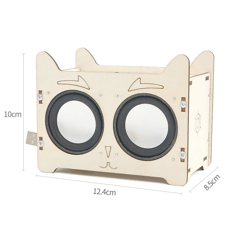 DIY Blue tooth Speaker Material Package Physical Science Experiment Toys for Children Handmade Tool Kit Set Electronic Toy G141