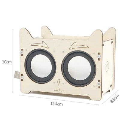 DIY Blue tooth Speaker Material Package Physical Science Experiment Toys for Children Handmade Tool Kit Set Electronic Toy G141