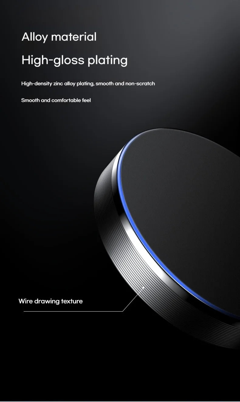 Magnetic Car Mount Mobile Phone Holder Magnetic Vacuum Adsorption Ultra Stable Suction Cup Bracket For Navigation Cell Support