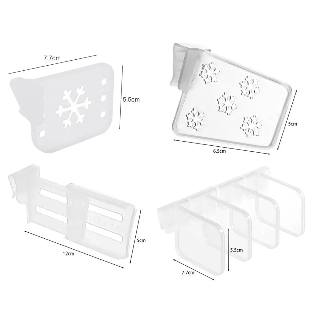 1Pcs/1Set Fridge Side Door Refrigerator Partition Board Kitchen Accessories Home Separating Storage Shelf Bottle Can Organizer