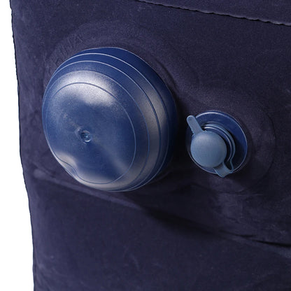 Inflatable Travel Pillow Foot Rest Kids Car Airplane Sleeping Bed Leg Support Height Adjustable Footrest Pillow for Long Trips