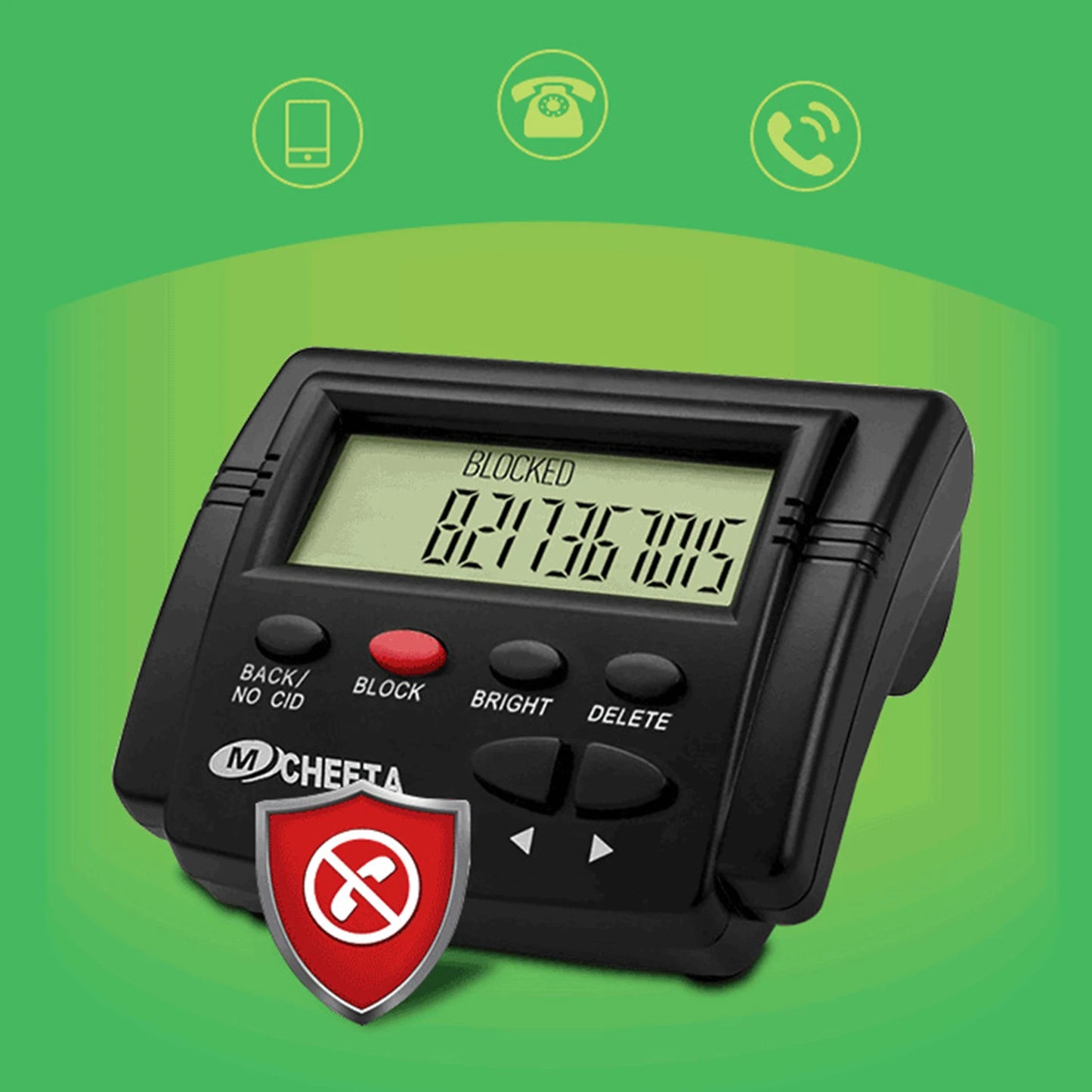 Call Blocker for Landline Phones Telephone 2000 Caller ID Box Blocking One Touch Number Block Unwanted Robocalls Nuisance Calls