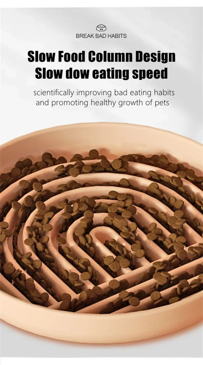 Slow Food Bowl Silicone Dog Lick Mat for Dogs Pet Slow Food Plate Non-sliping Pet Anti-choking Feeder Dog Food Bowl Pet Supplies