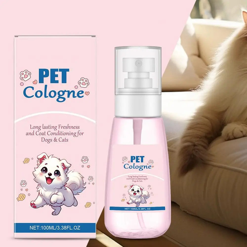 Deodorizing Dog Spray Mild Kitten Odor Removal Natural Deodorizer Perfume Spray For Dogs And Cats Long-lasting Odor Control