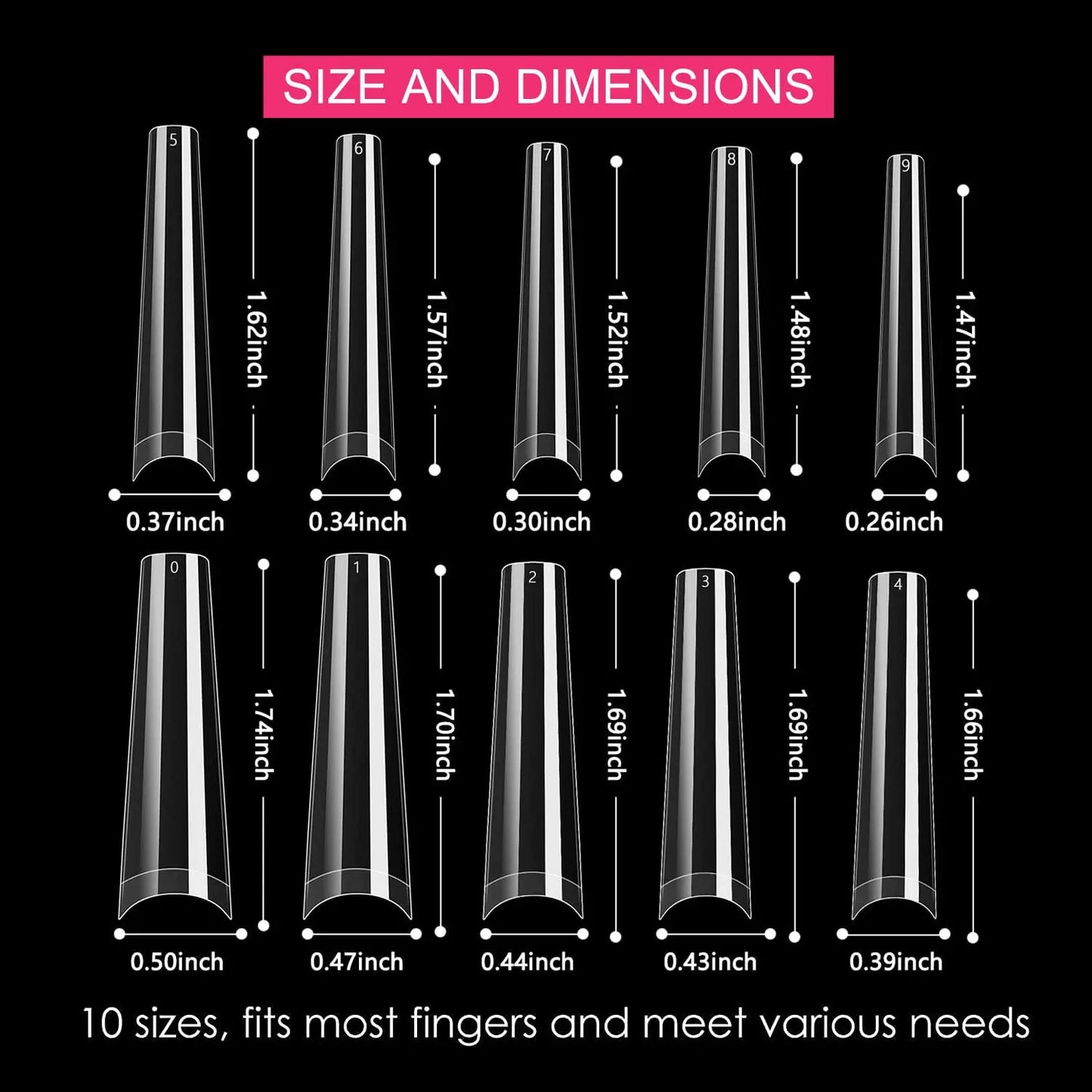 240PCS Short Almond Nail Tips Soft Gel Pre-Shaped Acrylic Nail Tips Half Matte Full Cover Nail Tips Clear Gelly Press on Nail