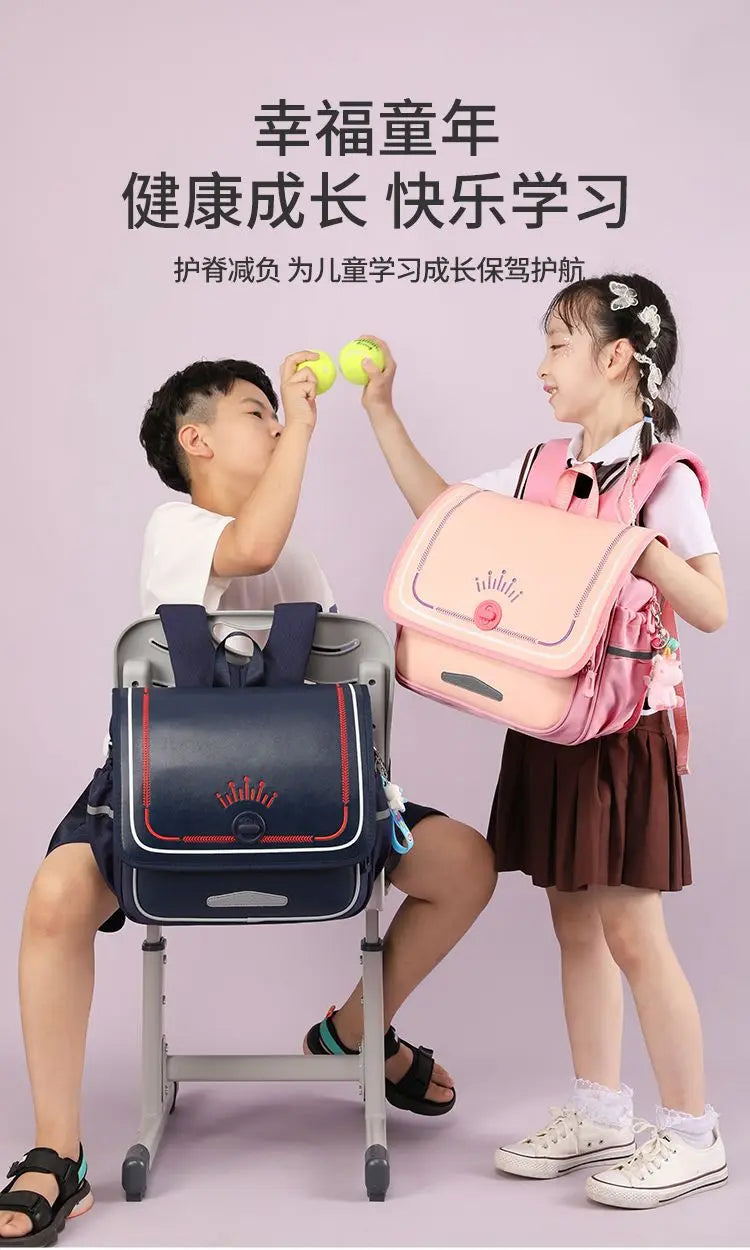 New Fashion School Bags for Boy Luxury Brand Children Backpack Japanese Style Girl Student Book Bag Kids Large Primary Schoolbag