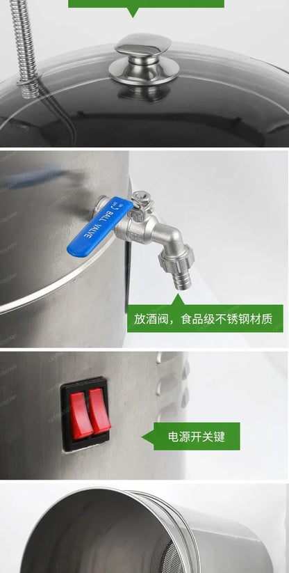 304 Stainless Steel, Craft Beer Machine, Home Brewing Equipment, Commercial Automatic