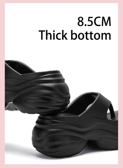 Summer Women Flip-flops Increase Non-slip Platform Slippers Fashion Comfortable Casual Slippers