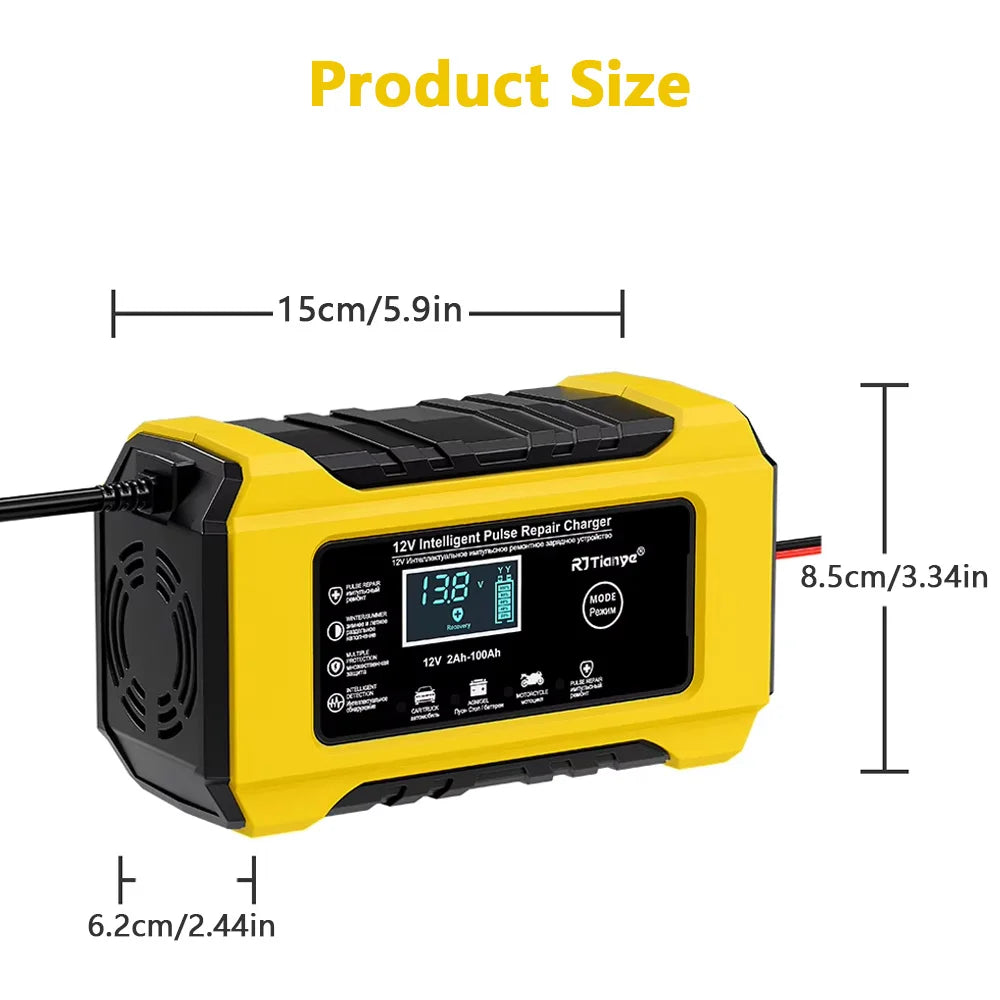 12V6A charger, car battery charger, 12V charger, battery charger, battery charger