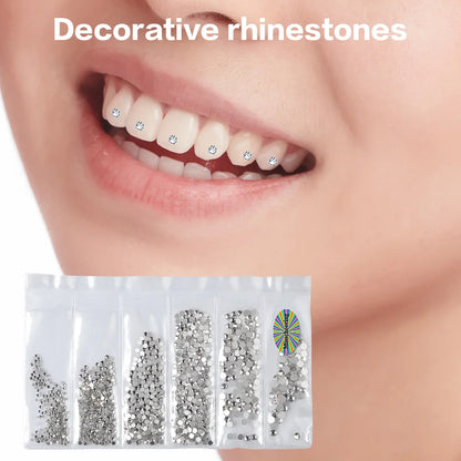 Dental Rhinestones Tooth Rhinestones Teeth Jewelry Teeth Whitening Teeth Decoration Dental Crystal
