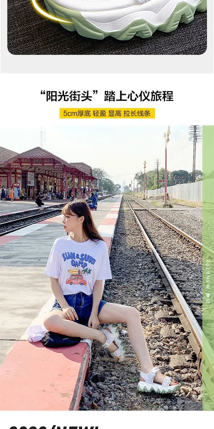 Summer Chunky Sandals for Women Fashion Platform Sandal Ladies Designers Casual Wedges Sandals Female Brand Sports Sandals