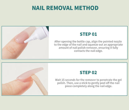 Nailpop Press On Nail Glue Super Strong Long Lasting Fast Drying No UV Lamp Needed Hypoallergenic Gentle Adhesive for Fake Nails