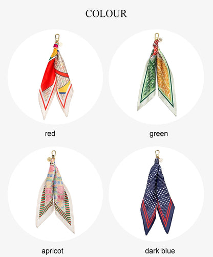 Luxury Brand 2024 New Women's Brand Scarf Accessories Luggage Accessories Fashion Women's Street Luggage Accessories