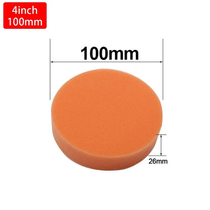 1Pcs Sponge Buffing Foam Sponge Polishing Pad Power Tools Accessories Removes Scratches Car Polishing Disc