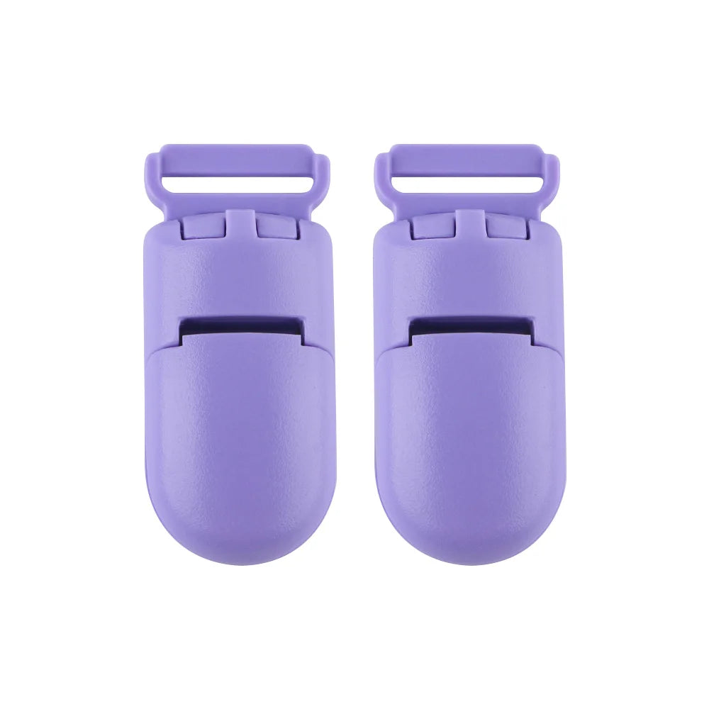 10Pcs/Lot Plastic Clasp Colorful Solid Clip Chain Making For Jewelry Handmade Crafts Making Accessories