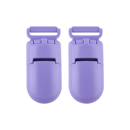 10Pcs/Lot Plastic Clasp Colorful Solid Clip Chain Making For Jewelry Handmade Crafts Making Accessories