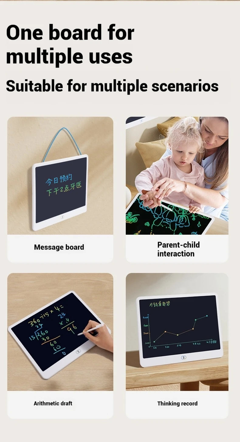 11/16 inch Writing Tablet LCD Screen Drawing Board Digital Graphic Writing Tablets Child Electronic Handwriting Pad Toys Gifts