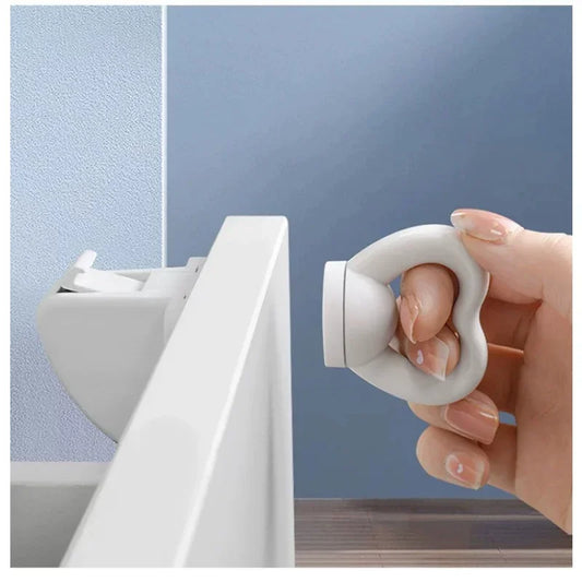 Invisible Magnetic Cabinet Lock For Baby Child Safety Lock Anti-Opening Cabinet Buckle Furniture Fittings Door Closer