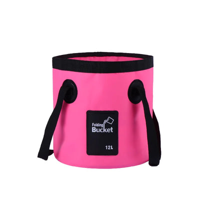 12L 20L Bowl Sink Washing Bag Car Wash Bucket Portable Outdoor Travel Foldable Water Multifunction Folding