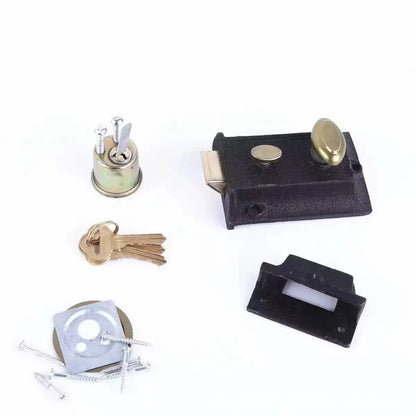 Indoor and outdoor door lock hand lock Double safety 6140 door lock