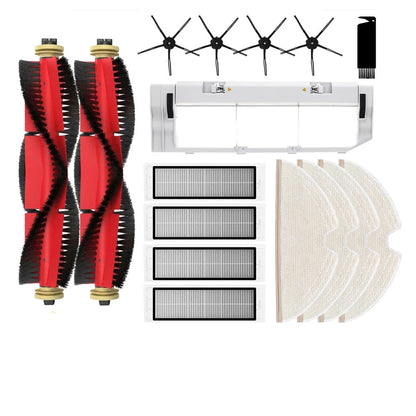 Compatible For Roborock S5 Max / S50 / S502 / S55 / S6 Pure / E4 Robot Vacuums Brush Filter Mop Part