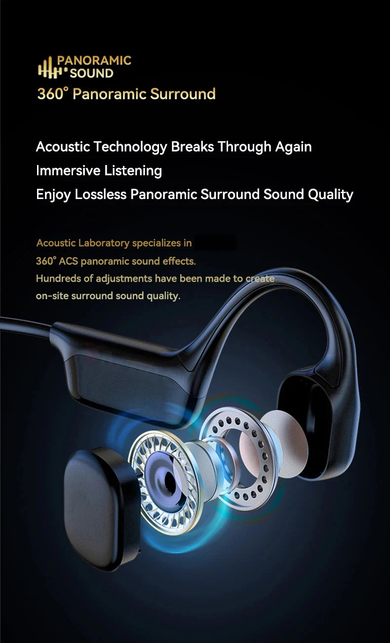 Xiaomi 32GB Bone Conduction Bluetooth Headphone IPX8 Waterproof Swimming Earphone Wireless Stereo Music Headset Magnetic Charger