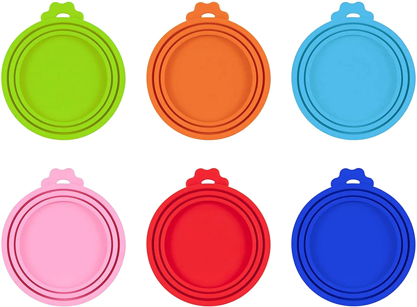 3In1 Silicone Reusable Soft Pet Seal Feed Cans Lid Keep Food Fresh Cover Flexible Storage Household Cup Glass Bottle With Spoon