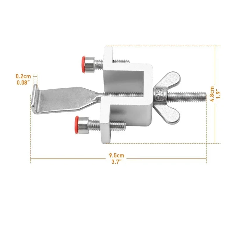 Portable Door Lock Travel Hotel Lock Dual Nut Adjustment Privacy Doors Lock Anti-Theft Door Stopper for Home Security Door Stop