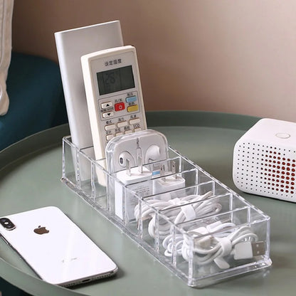 Cable Storage Box Dustproof Power Cable Storage  Wire Manager  Desktop Charging Cable Collect Box