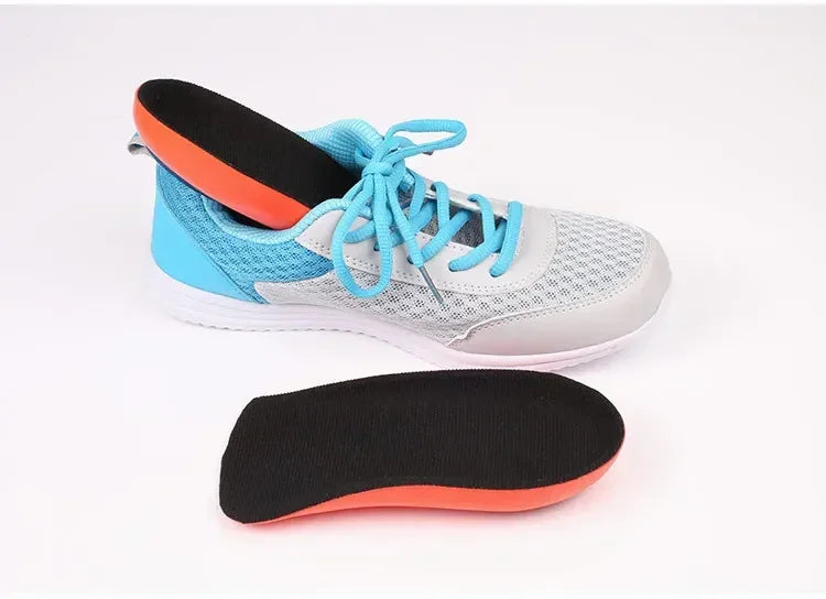 1Pair Height Increase Insoles Shoes Flat Feet Arch Support Orthopedic Insoles Sneakers Heel Lift Half Shoe Pads Height Boosters